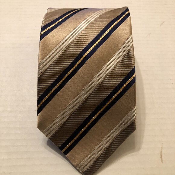 ERMENEGILDO Zegna men's new silk tie3 3/4